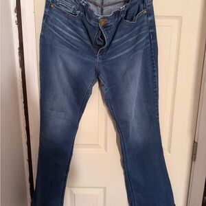 Democracy Flare Jeans in Deep Blue